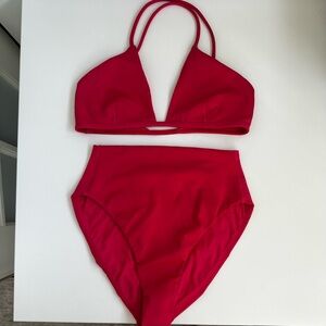 Left On Friday, Set: Reef Top + Hi Hi Bottoms, La la land (pink)